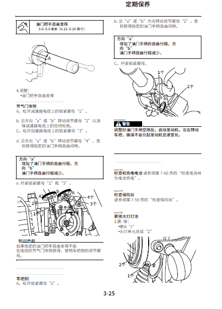 简体中文版2014雅马哈sr400维修手册插图1