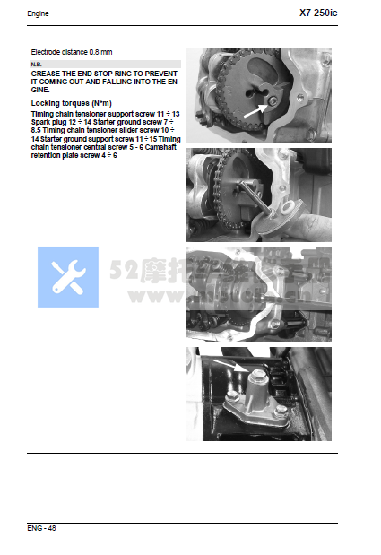 2007比亚乔X7-250维修手册插图2