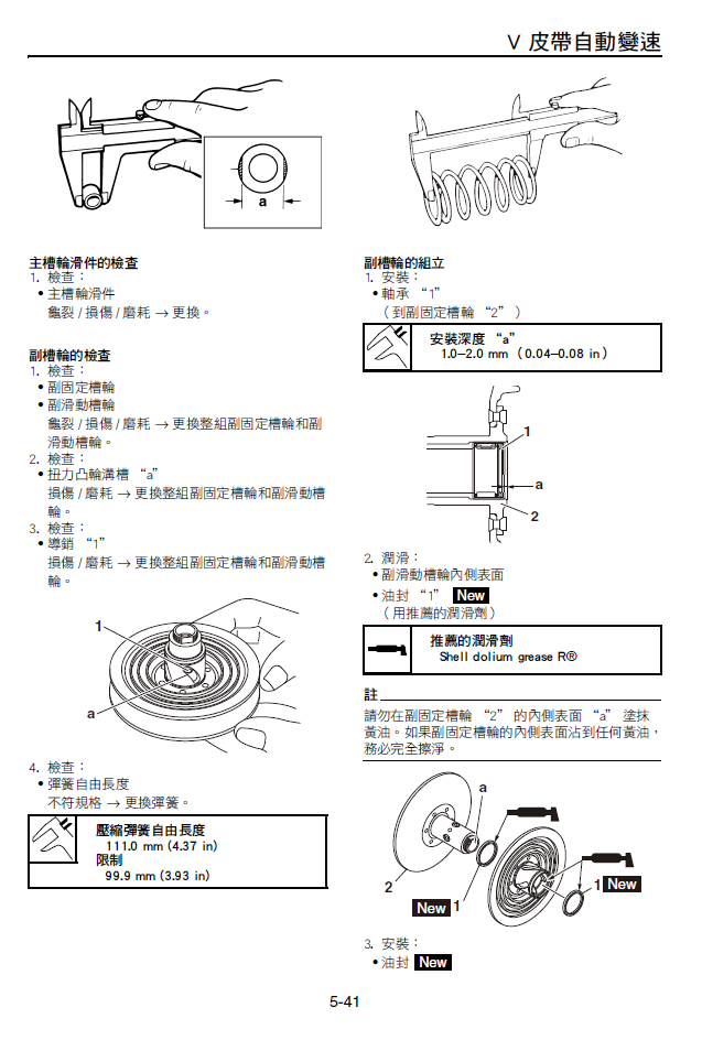 2021-2022雅马哈X-MAX300维修手册XMAX300插图2