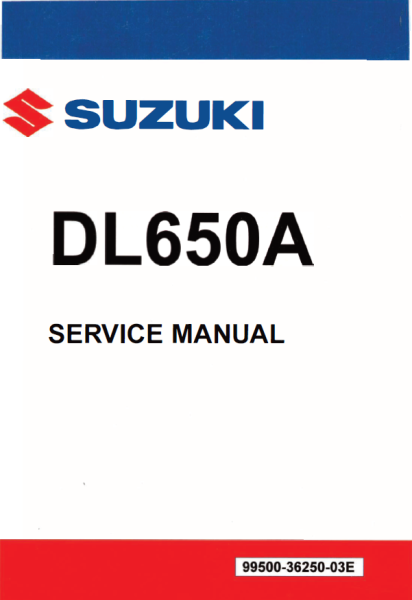 2017-2023铃木DL650维修手册V-Strom650