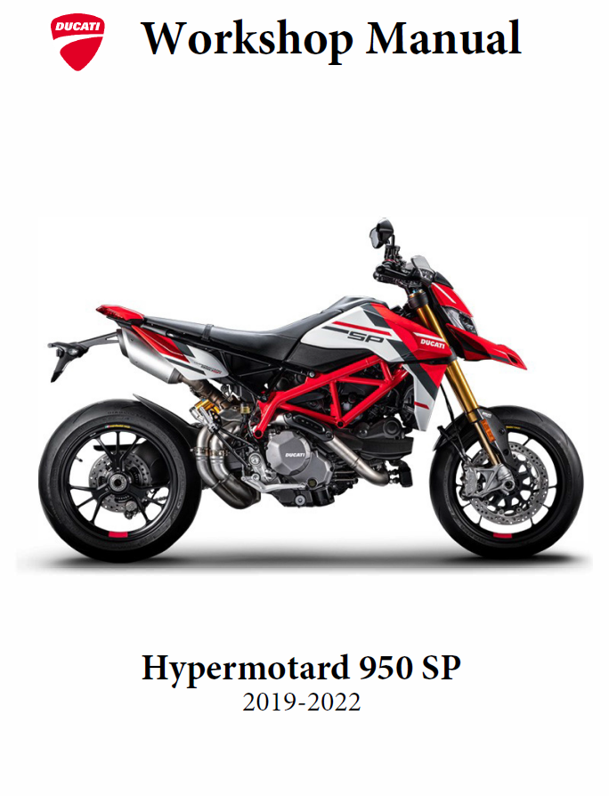 2019-2022杜卡迪Hypermotard950SP维修手册骇客950