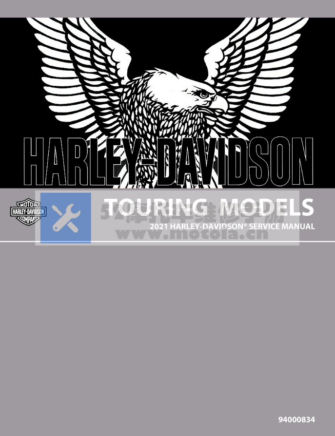 2021哈雷戴维森旅行车型维修服务手册Touring车系插图