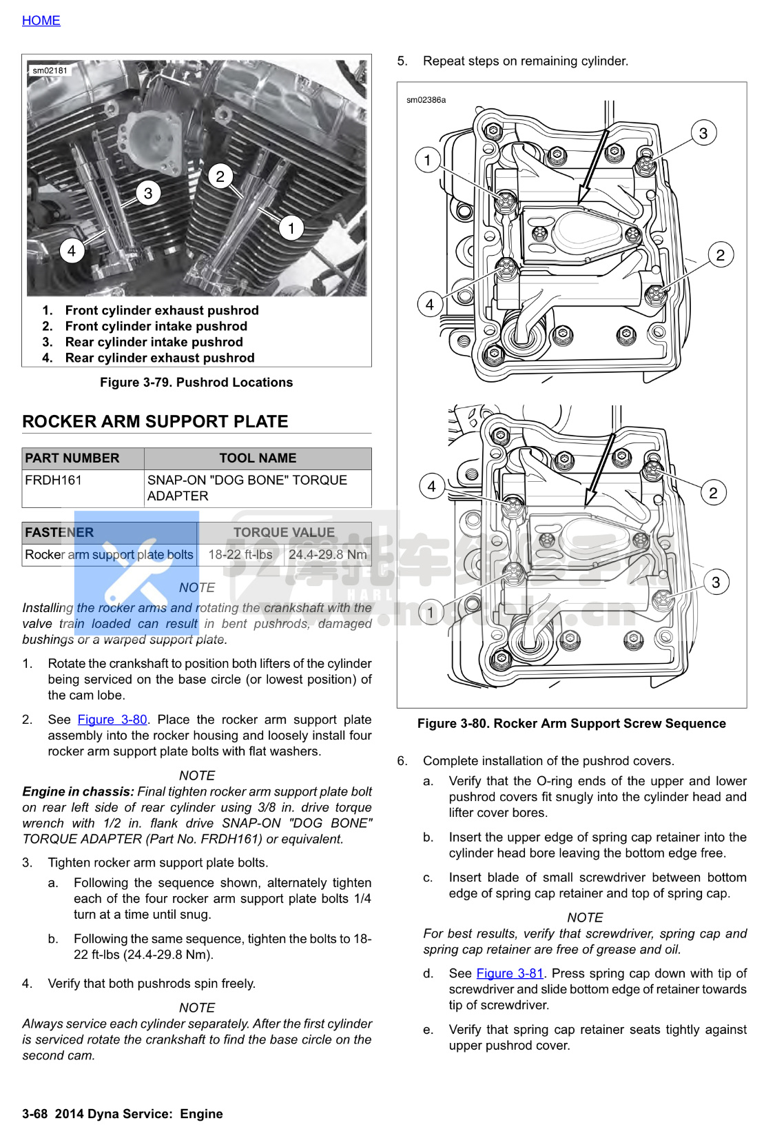 2014哈雷 Dyna 戴纳车型服务和电气诊断手册插图5