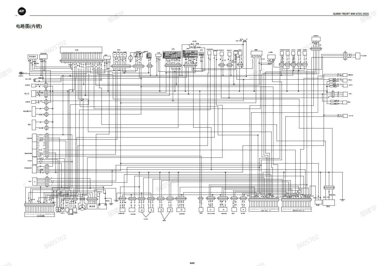 钱江骁800维修手册QJ800-7B(SRT800S/SX)插图5