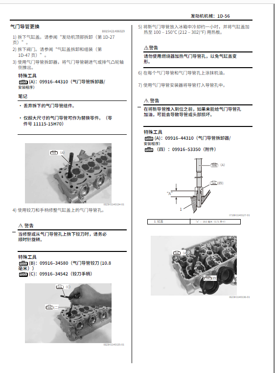 简体中文版铃木GSX-R1300维修手册K8-K12插图5