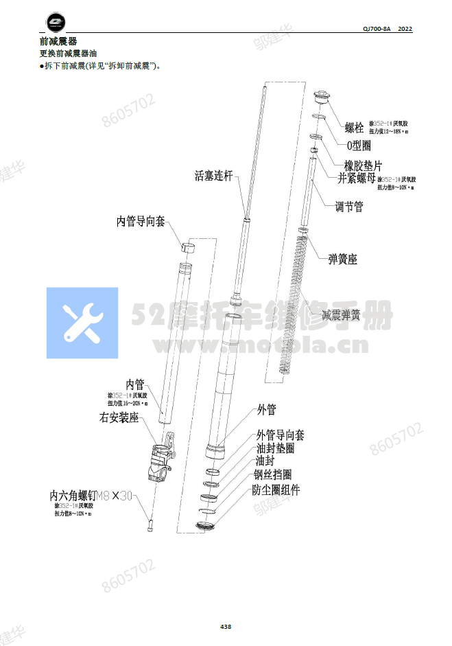 钱江追700维修手册QJ700-8A插图5
