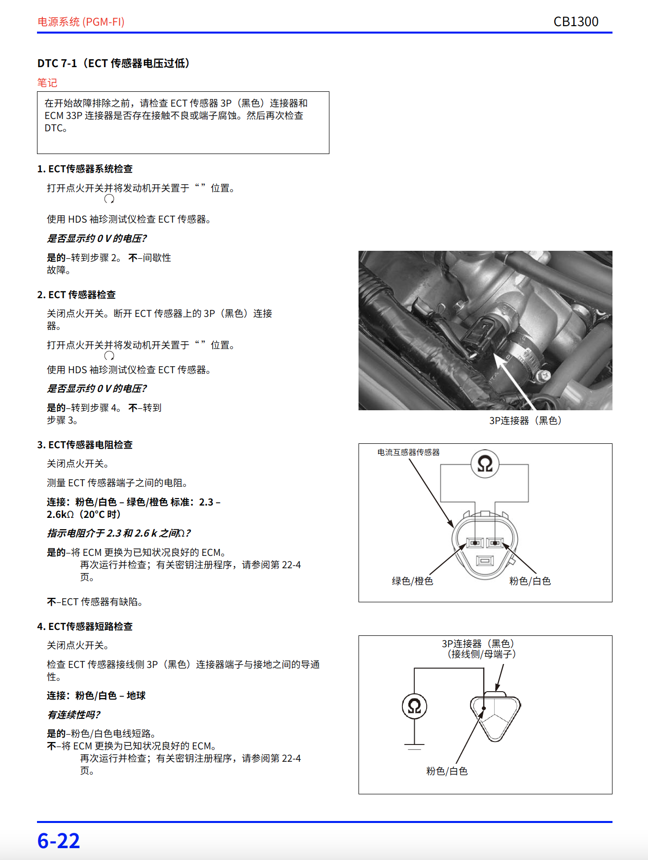 简体中文版2008-2013本田CB1300维修手册插图4