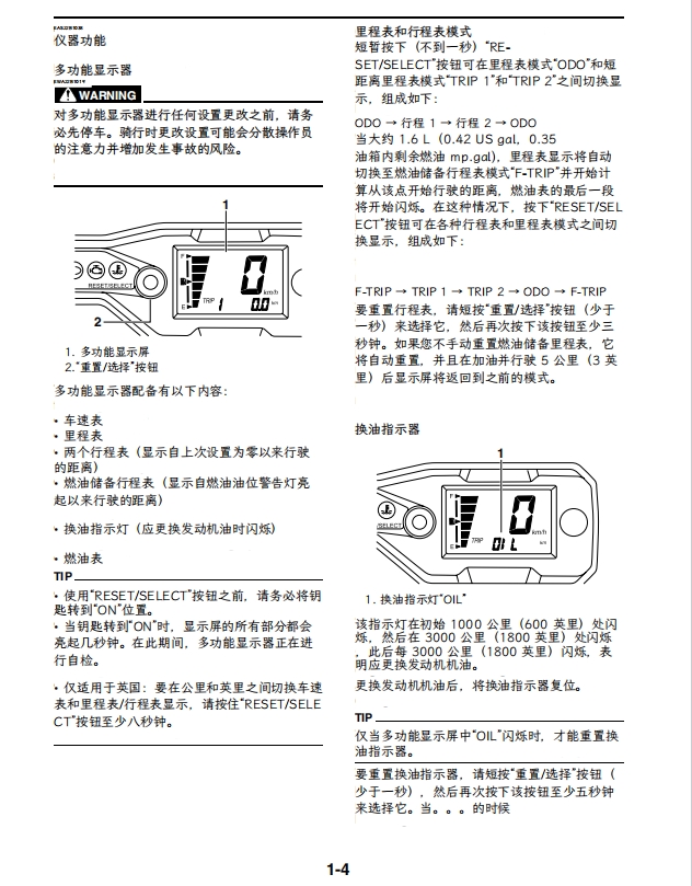 简体中文版 雅马哈 WR125R WR125X 维修手册插图2