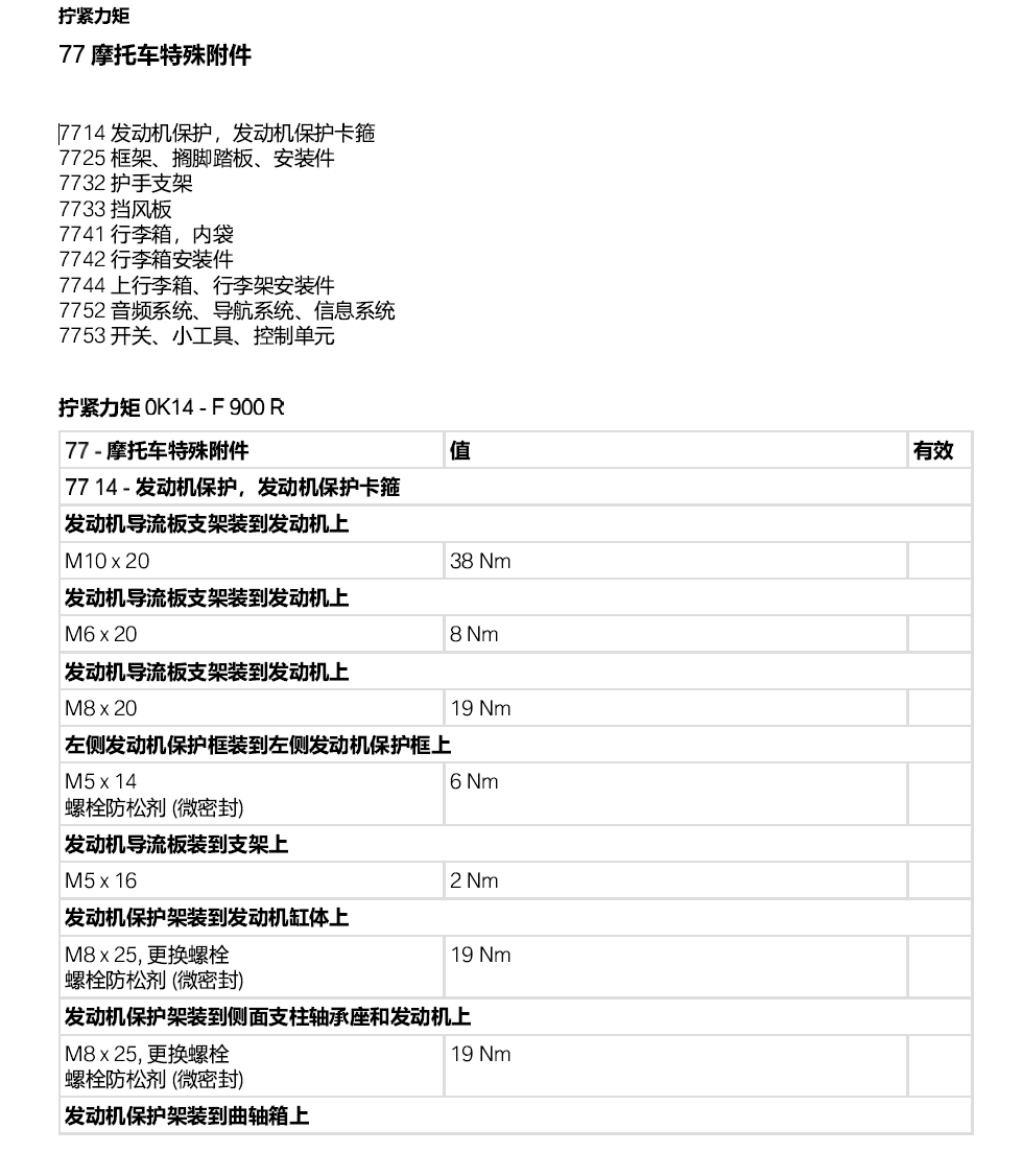 原版中文2020-2024宝马F900R维修手册K83-0K14插图9