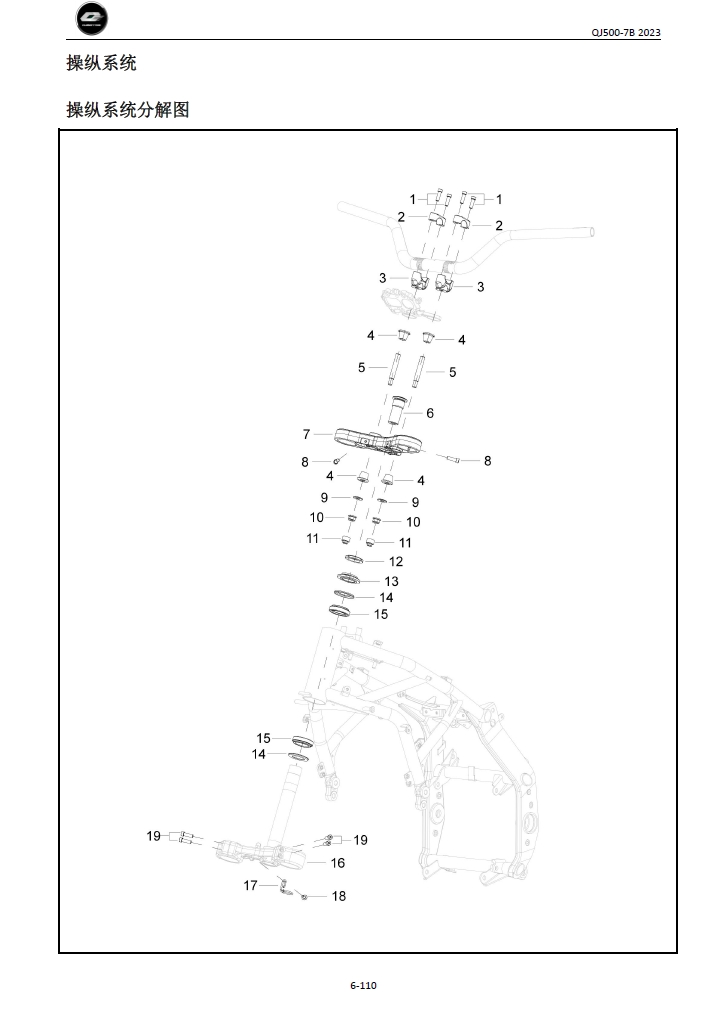 钱江追550维修手册QJ500GS-7B插图5