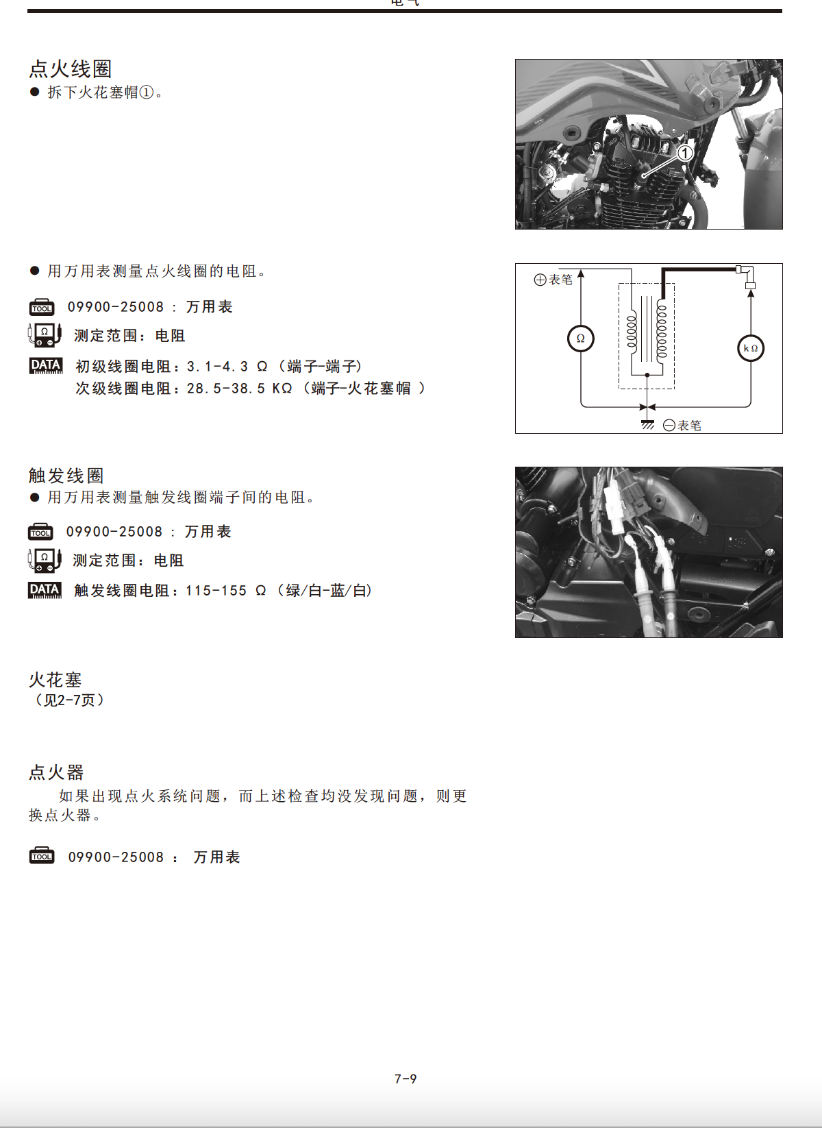 豪爵DK150S维修手册DK150-30F插图5