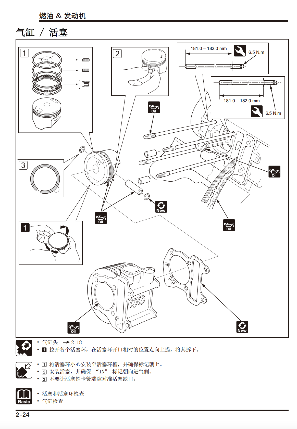 本田EX125FI维修手册SDH125T-36插图1