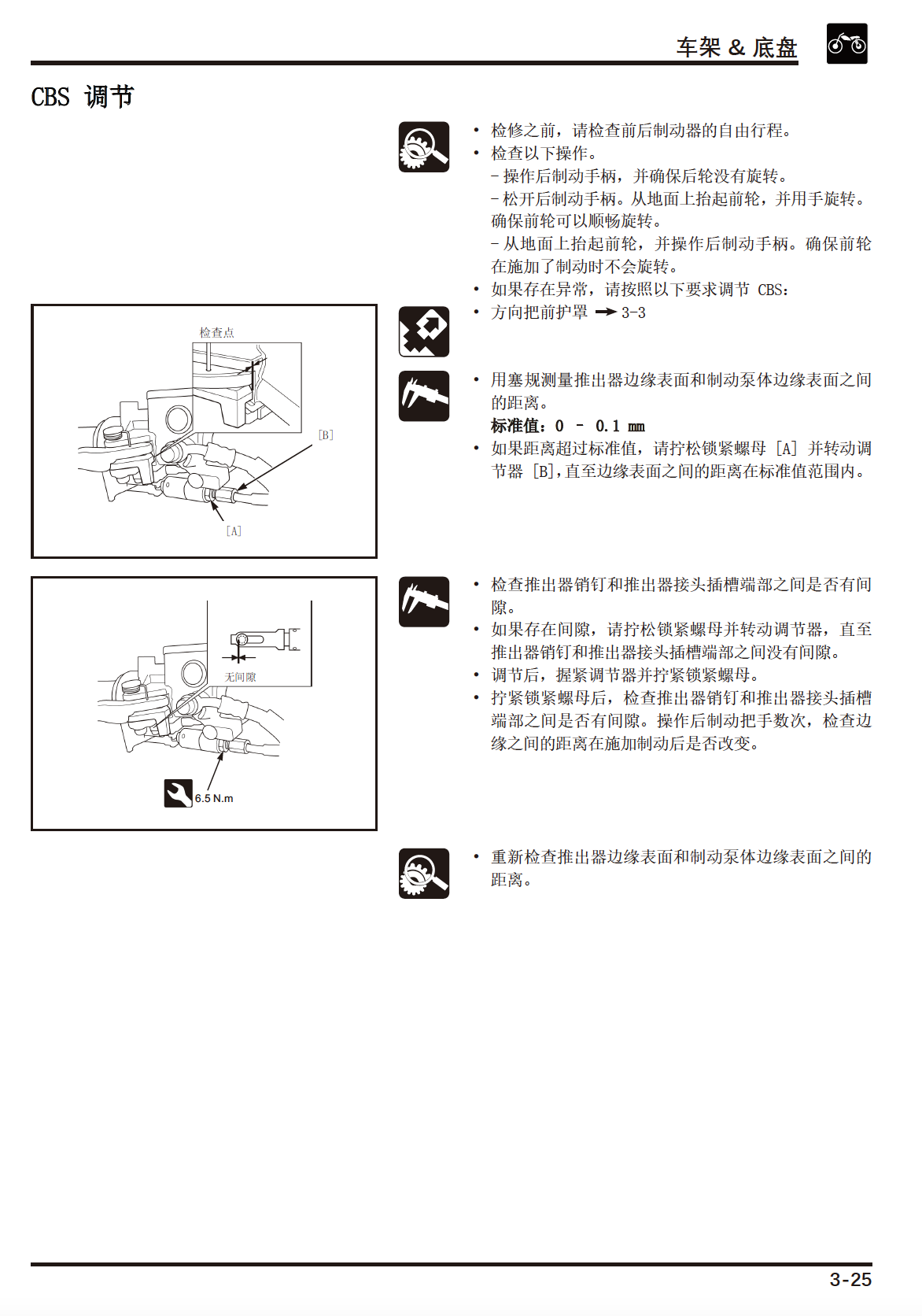 本田EX125FI维修手册SDH125T-36插图2