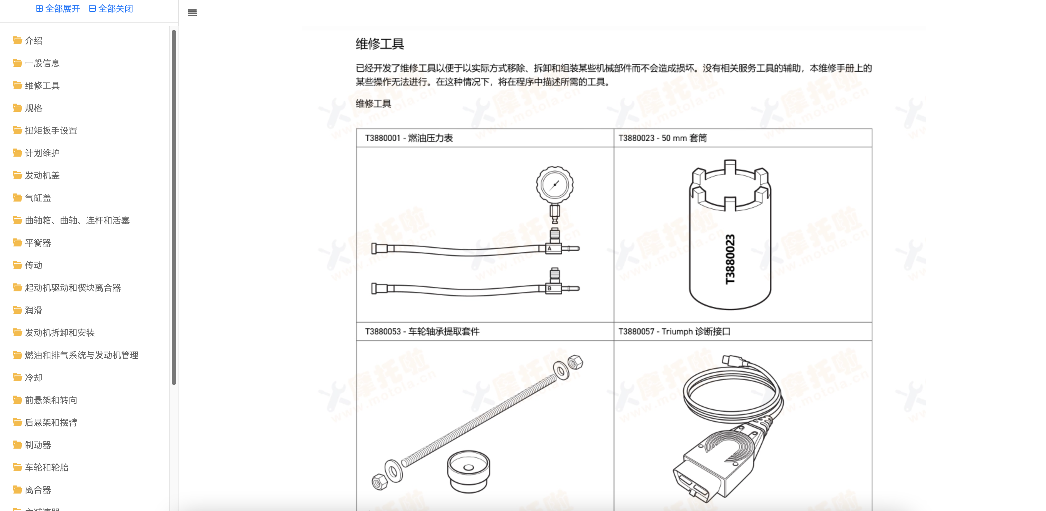 2020-2025凯旋Tige900RallyPro维修手册插图8