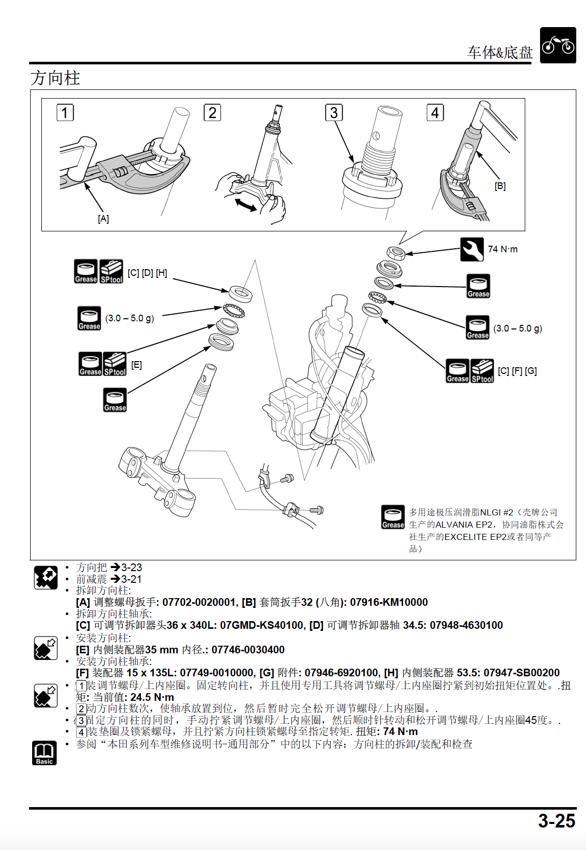 本田LEAD125维修手册WH125T-11·NHX125插图1