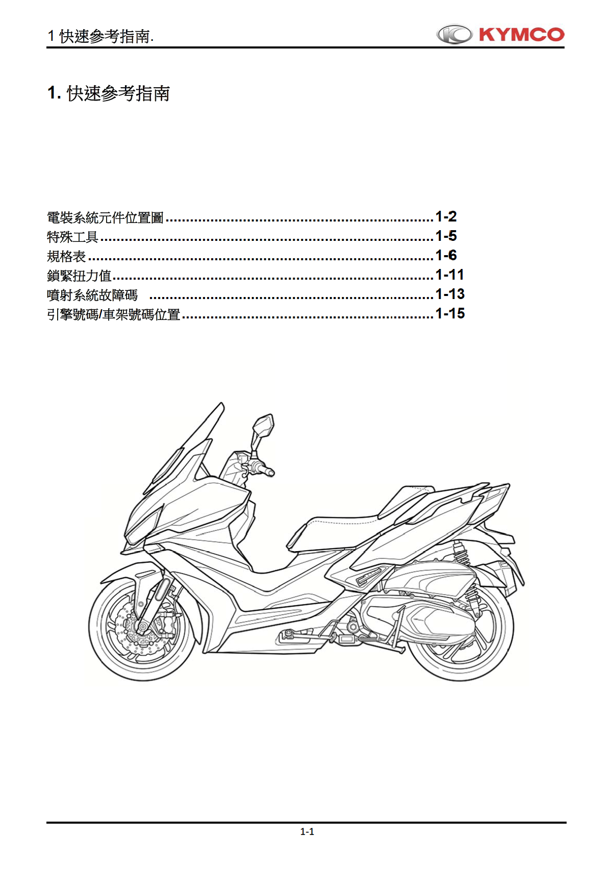 光阳S400维修手册赛艇S400插图7