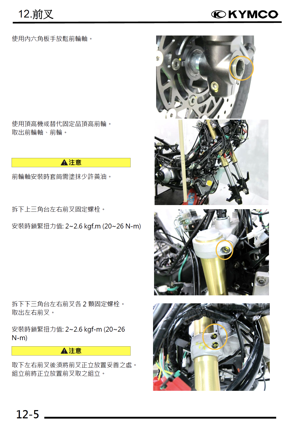 光阳AK550 PREMIUM维修手册插图4