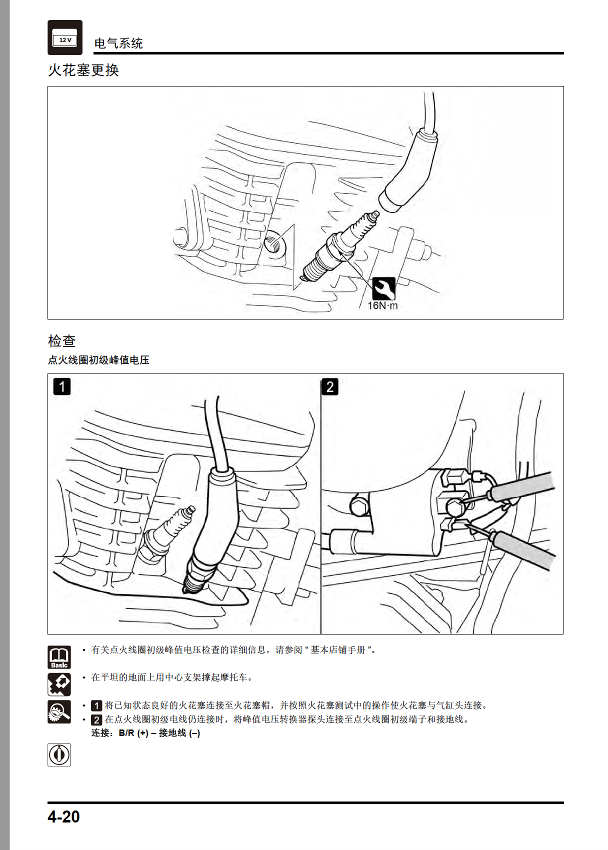 本田CBF150S(战彪)维修手册SDH150-27插图3