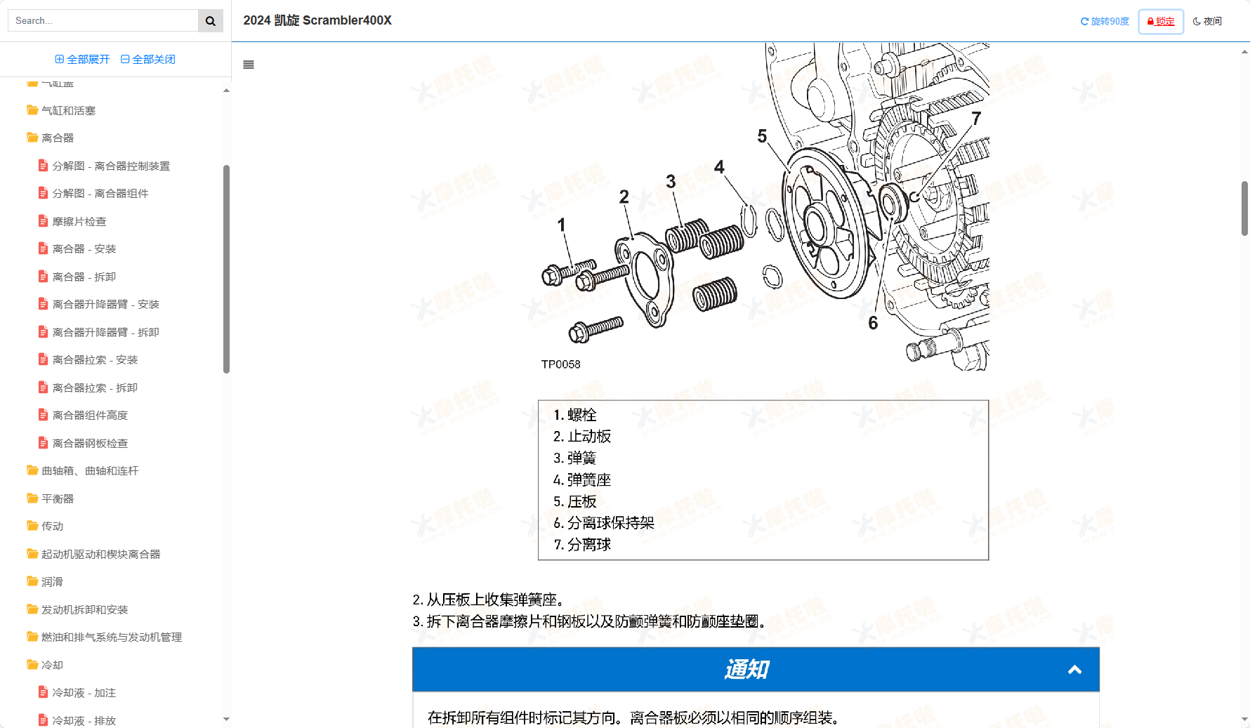 2024 凯旋Scrambler400X维修手册插图6