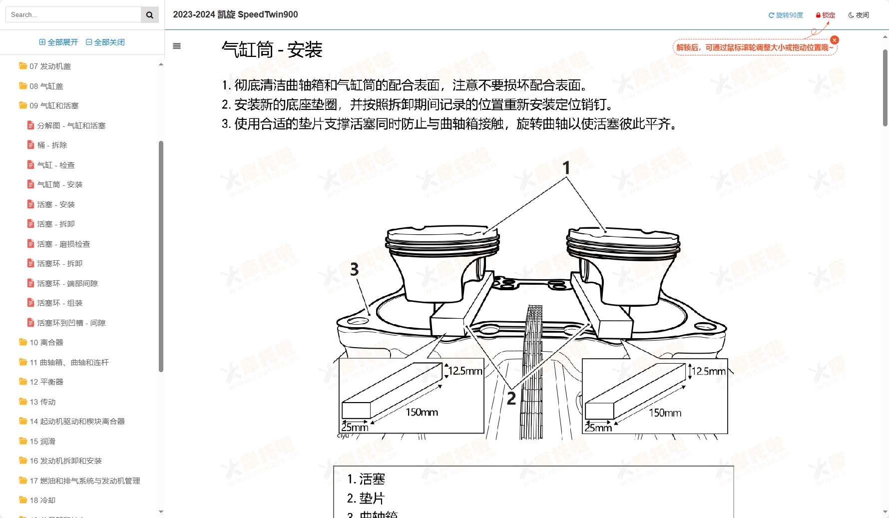 2023-2024 凯旋SpeedTwin900维修手册(速双900)插图2