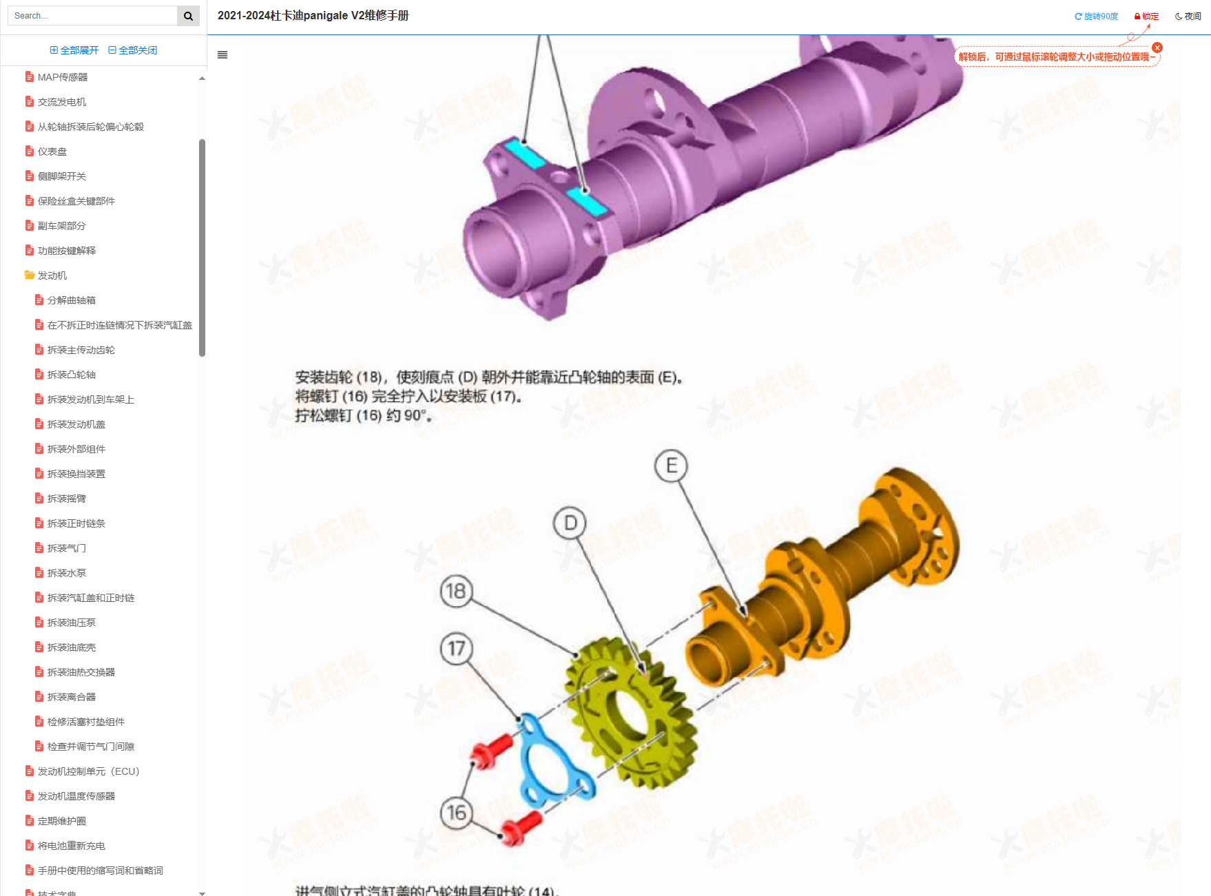 2021-2024杜卡迪PanigaleV2维修手册插图5