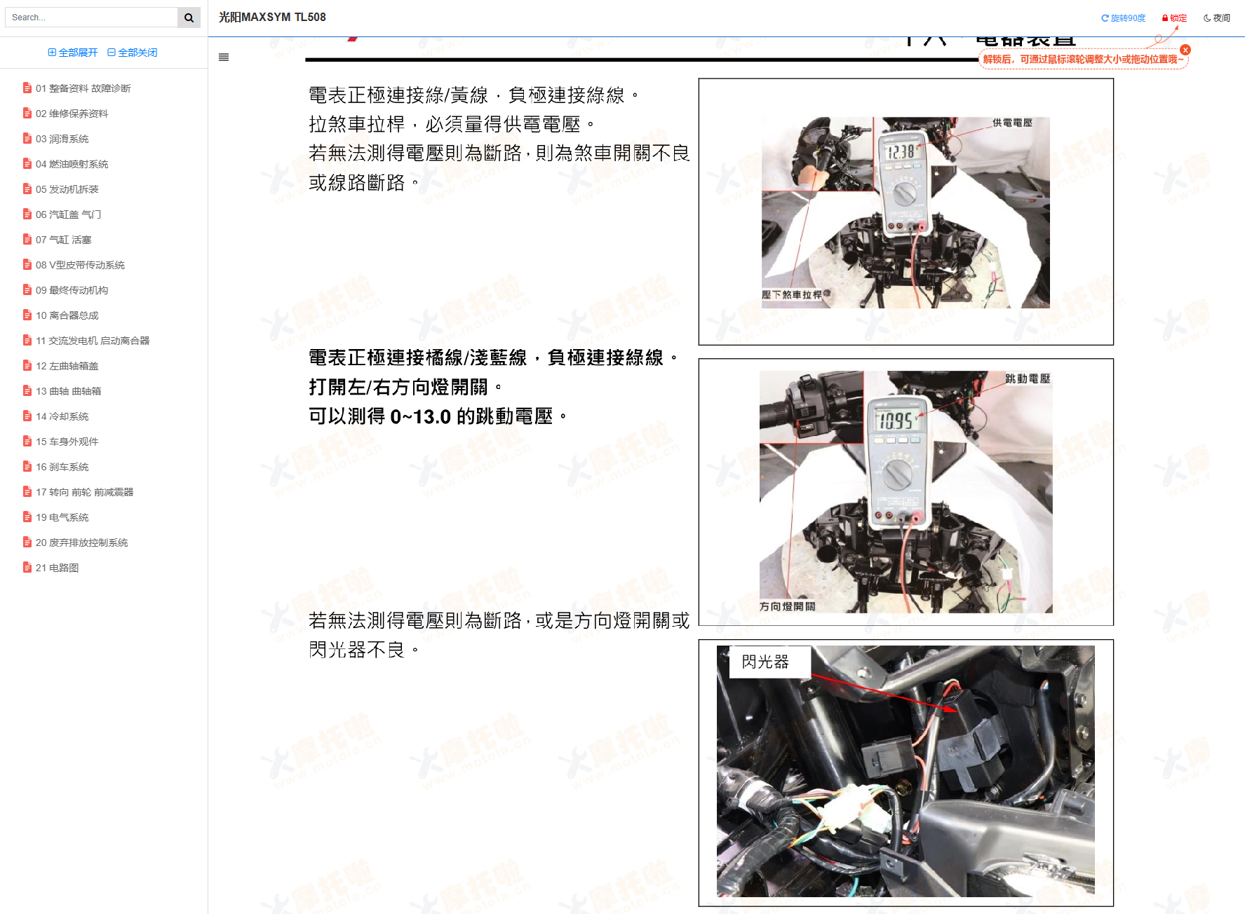 三阳 MAXSYMTL508维修手册TL50W1插图3